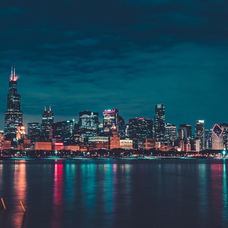 City skyline in Paris, France