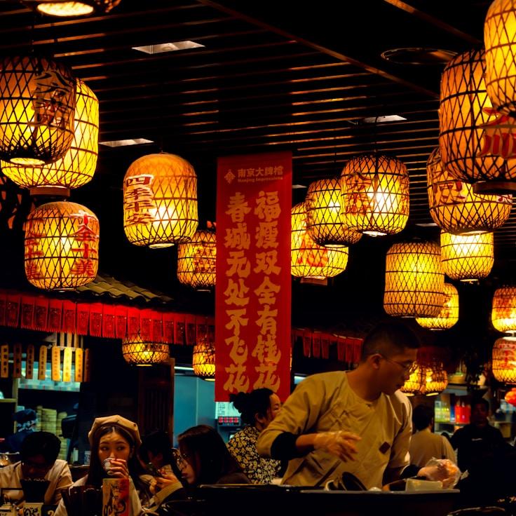 Shared dining and family-style food on a table